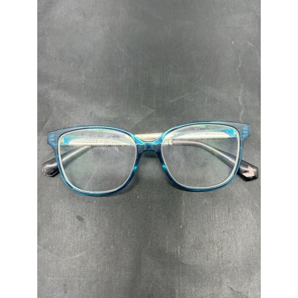 Christian Lacroix Eyeglasses, Frames Only CL1094 618 51-15-140 Clear Teal/Gold